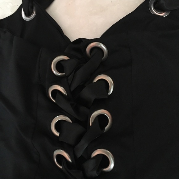 Symphony Short Romper (S) black - Picture 5 of 7